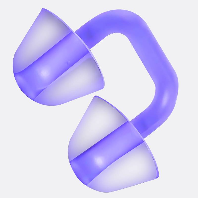 Invisible nasal plugs general use purple